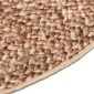 vidaXL Χαλί Runner MARSA Κίτρινο 120 x 120 cm Πολυέστερ και PVC