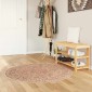 vidaXL Χαλί Runner MARSA Κίτρινο 120 x 120 cm Πολυέστερ και PVC