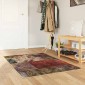 vidaXL Χαλί Runner MARSA Πολύχρωμο 80 x 100 cm Πολυέστερ και PVC