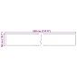 vidaXL Χαλί Runner MARSA Πολύχρωμο 50 x 350 εκ. Πολυέστερ και PVC