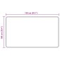 vidaXL Χαλί Runner MARSA Πολύχρωμο 100 x 150 cm Πολυέστερ και PVC