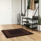 vidaXL Χαλί Runner MARSA Μαύρο 100 x 100 cm Πολυέστερ και PVC