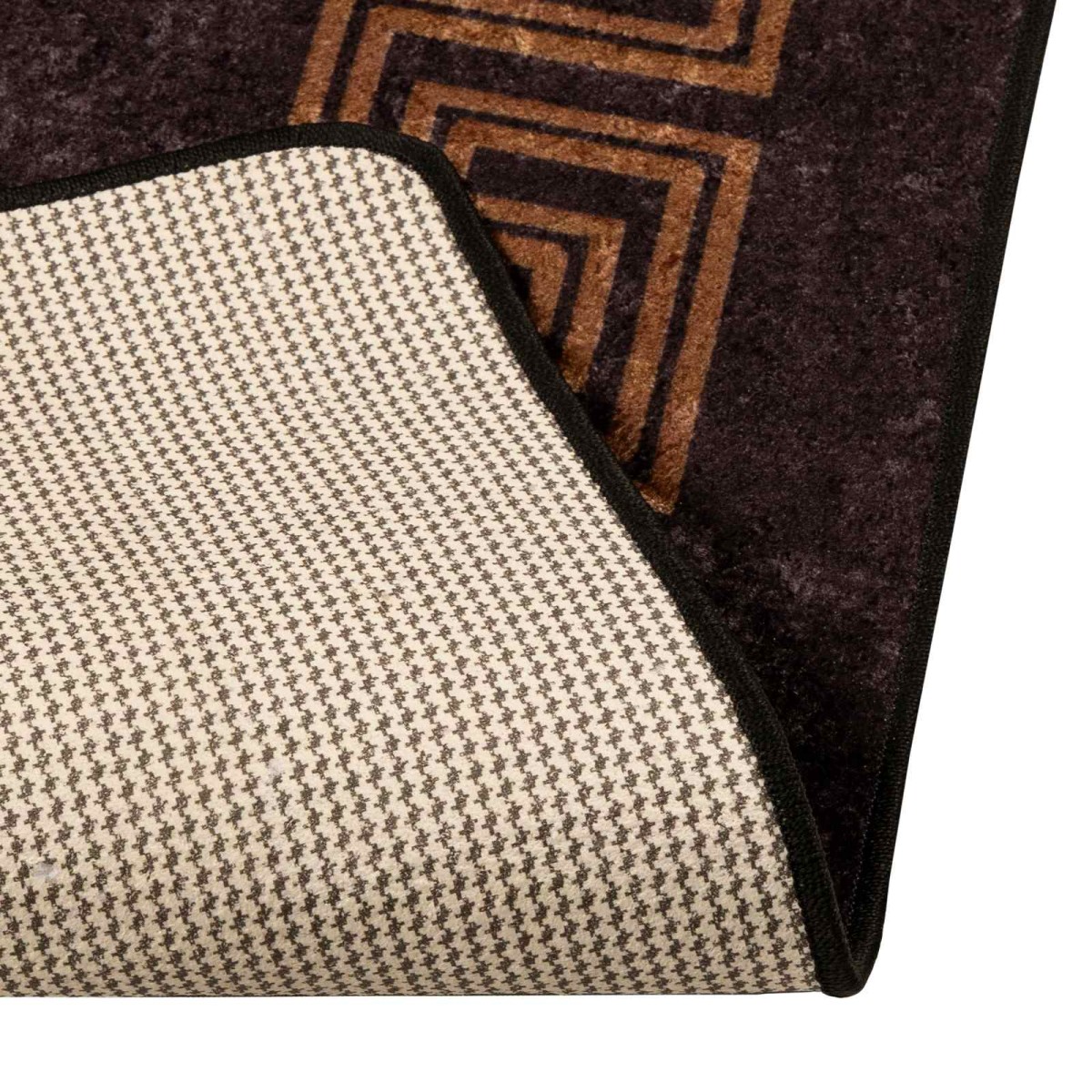 vidaXL Χαλί Runner MARSA Μαύρο 100 x 200 cm Πολυέστερ και PVC
