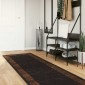vidaXL Χαλί Runner MARSA Μαύρο 100 x 250 cm Πολυέστερ και PVC