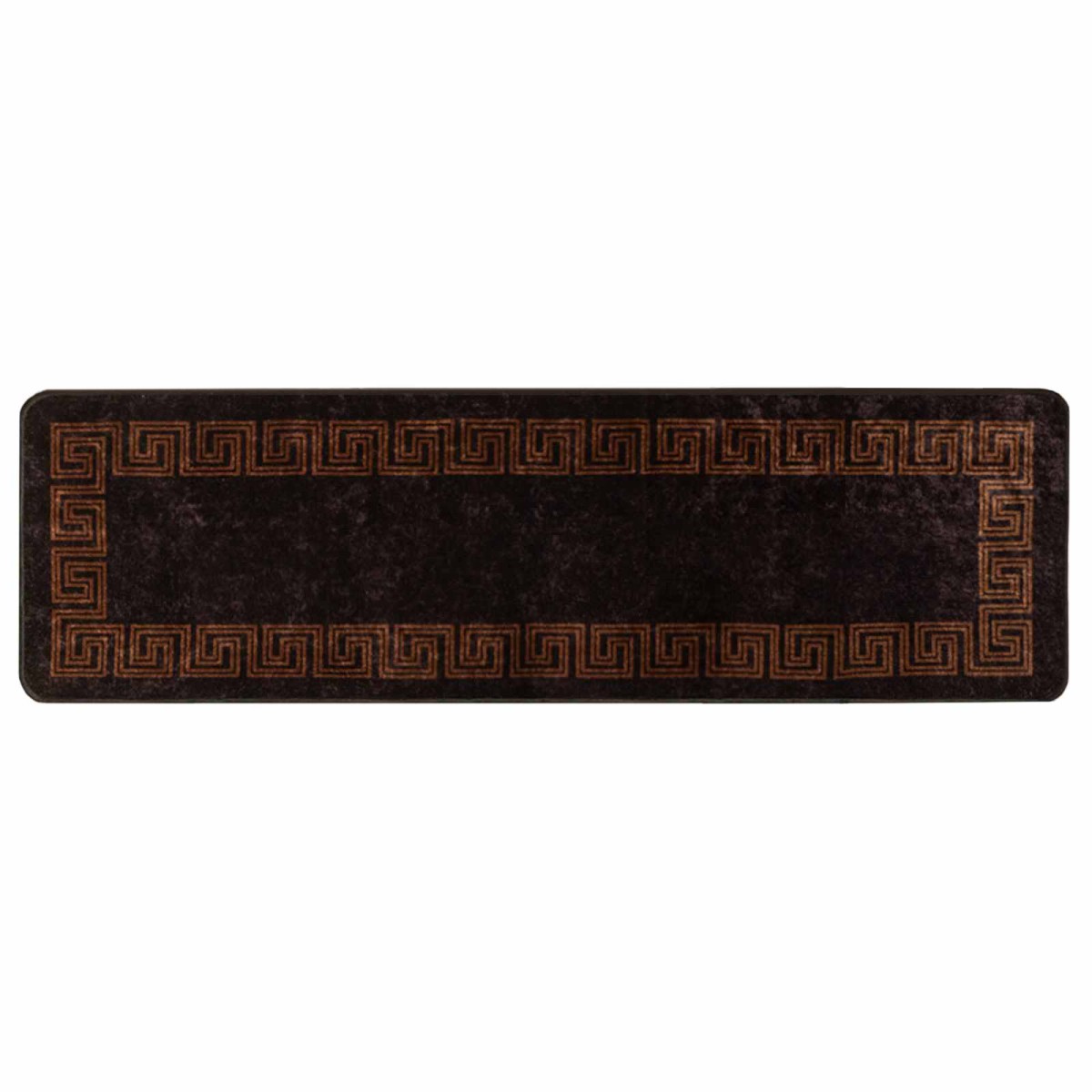 vidaXL Χαλί Runner MARSA Μαύρο 100 x 300 cm Πολυέστερ και PVC
