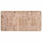 vidaXL Χαλί Runner MARSA Λευκός 50 x 100 cm Πολυέστερ και PVC