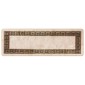 vidaXL Χαλί Runner MARSA Μαύρο 50 x 150 cm Πολυέστερ και PVC