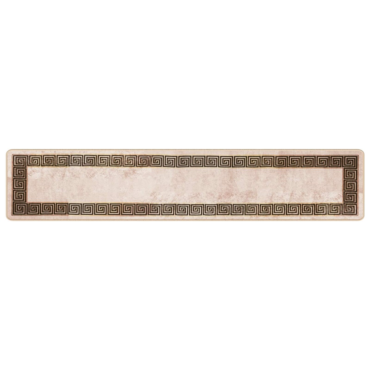 vidaXL Χαλί Runner MARSA Μαύρο 50 x 250 εκ. Πολυέστερ και PVC