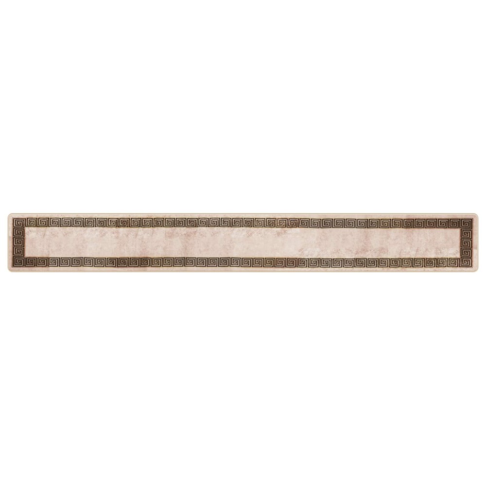 vidaXL Χαλί Runner MARSA Μαύρο 50 x 400 εκ. Πολυέστερ και PVC