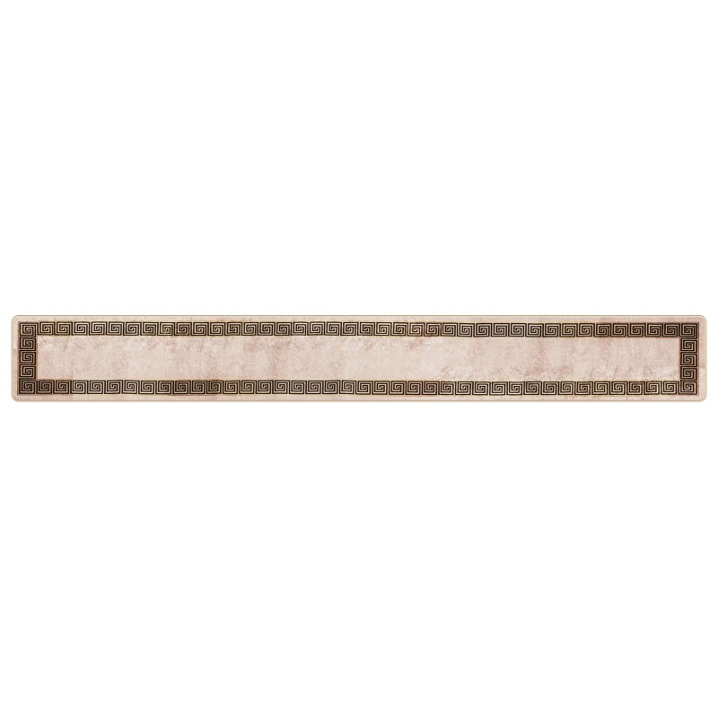 vidaXL Χαλί Runner MARSA Μαύρο 50 x 400 εκ. Πολυέστερ και PVC