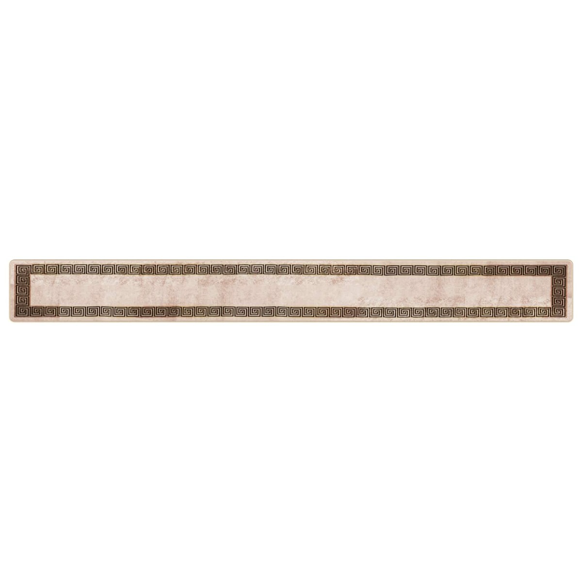 vidaXL Χαλί Runner MARSA Μαύρο 50 x 450 εκ. Πολυέστερ και PVC