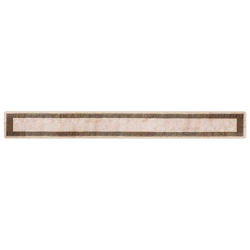 vidaXL Χαλί Runner MARSA Μαύρο 50 x 450 εκ. Πολυέστερ και PVC