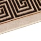 vidaXL Χαλί Runner MARSA Μαύρο 80 x 100 cm Πολυέστερ και PVC
