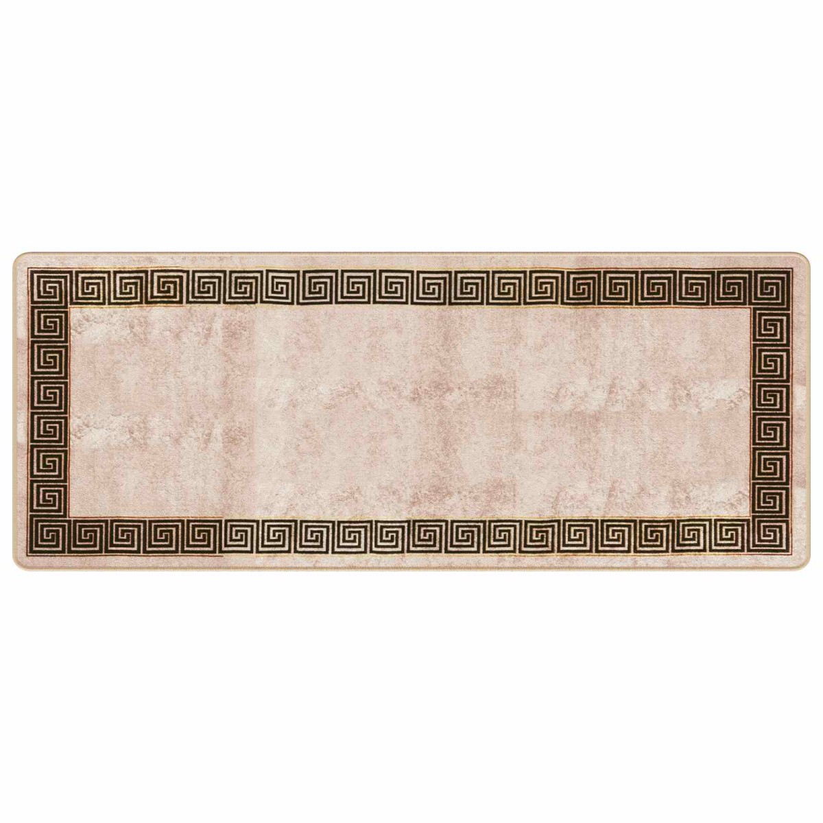 vidaXL Χαλί Runner MARSA Μαύρο 80 x 200 cm Πολυέστερ και PVC