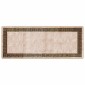 vidaXL Χαλί Runner MARSA Μαύρο 80 x 200 cm Πολυέστερ και PVC