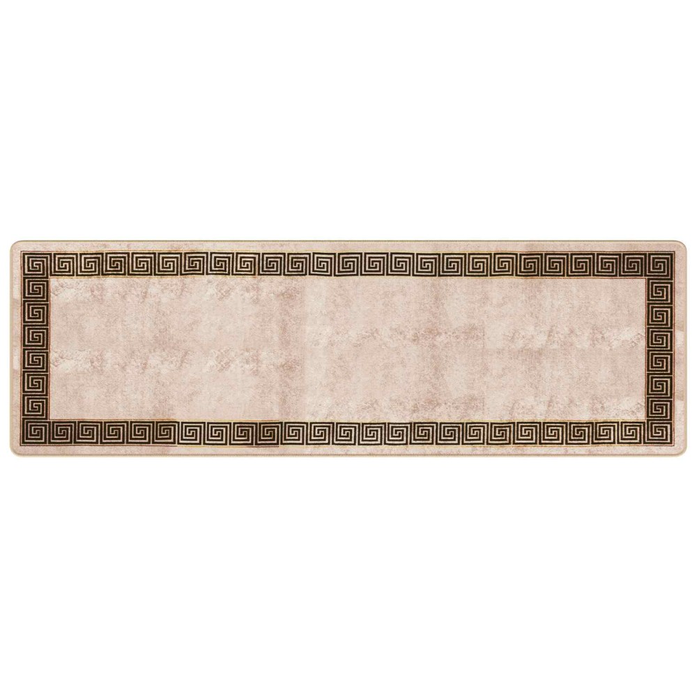 vidaXL Χαλί Runner MARSA Μαύρο 80 x 250 cm Πολυέστερ και PVC