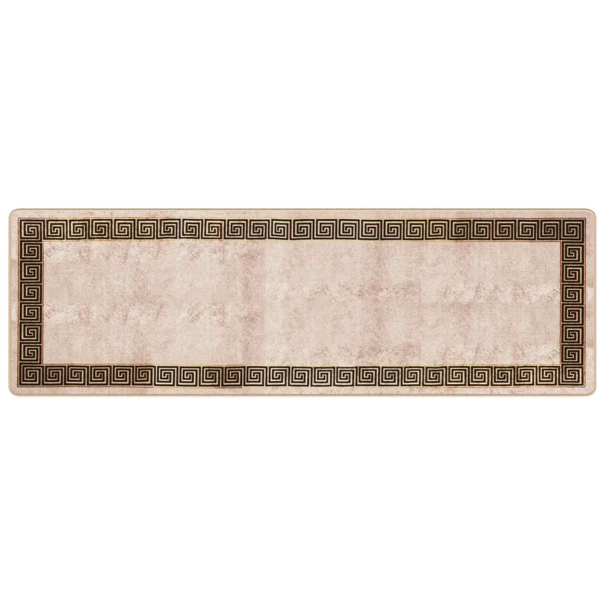 vidaXL Χαλί Runner MARSA Μαύρο 80 x 250 cm Πολυέστερ και PVC