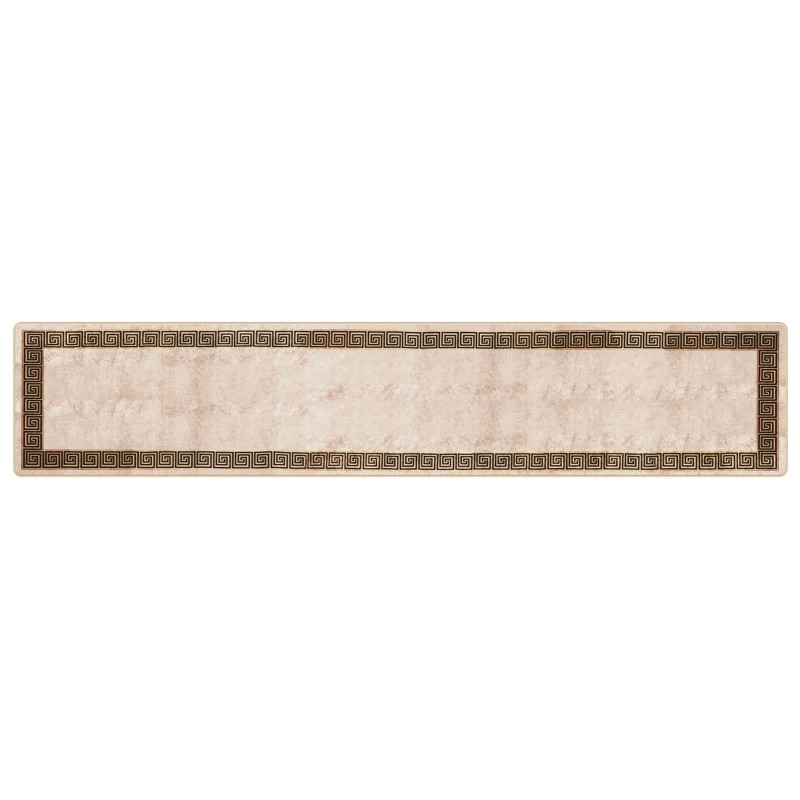 vidaXL Χαλί Runner MARSA Μαύρο 80 x 400 εκ. Πολυέστερ και PVC