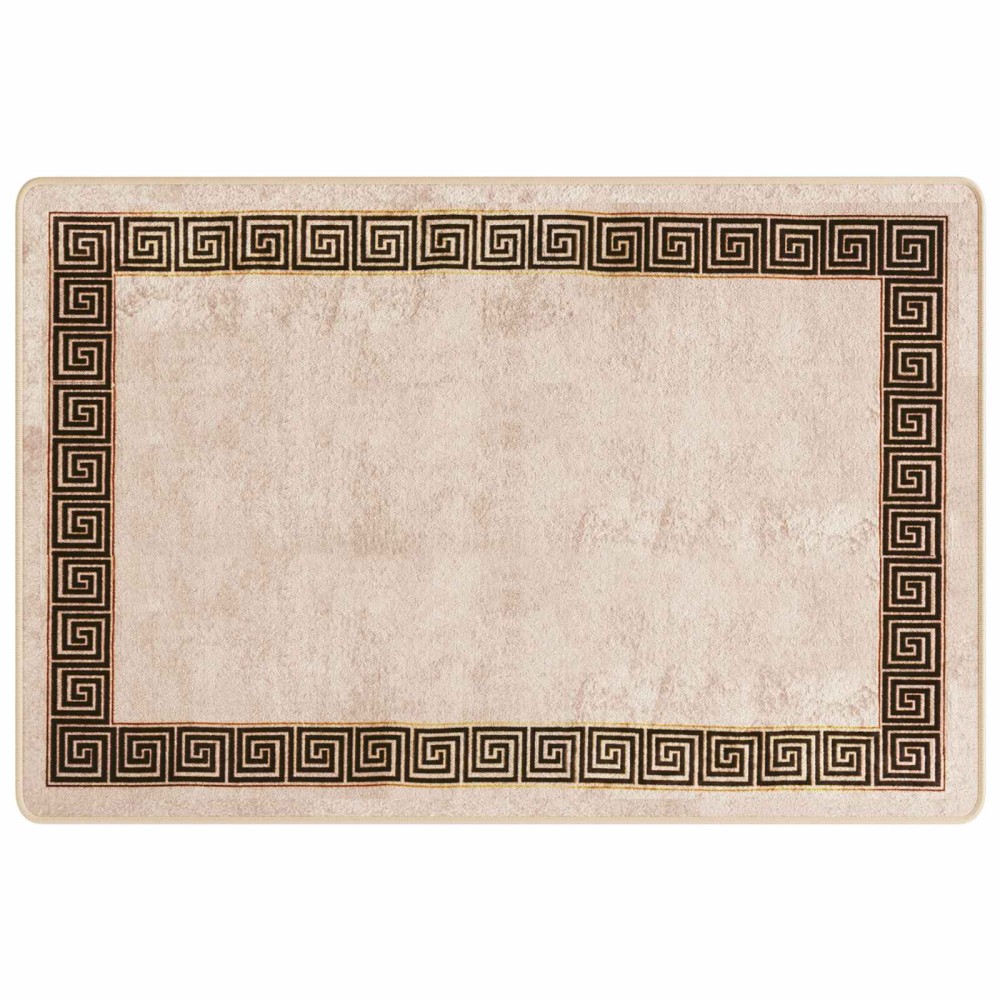 vidaXL Χαλί Runner MARSA Μαύρο 100 x 150 cm Πολυέστερ και PVC