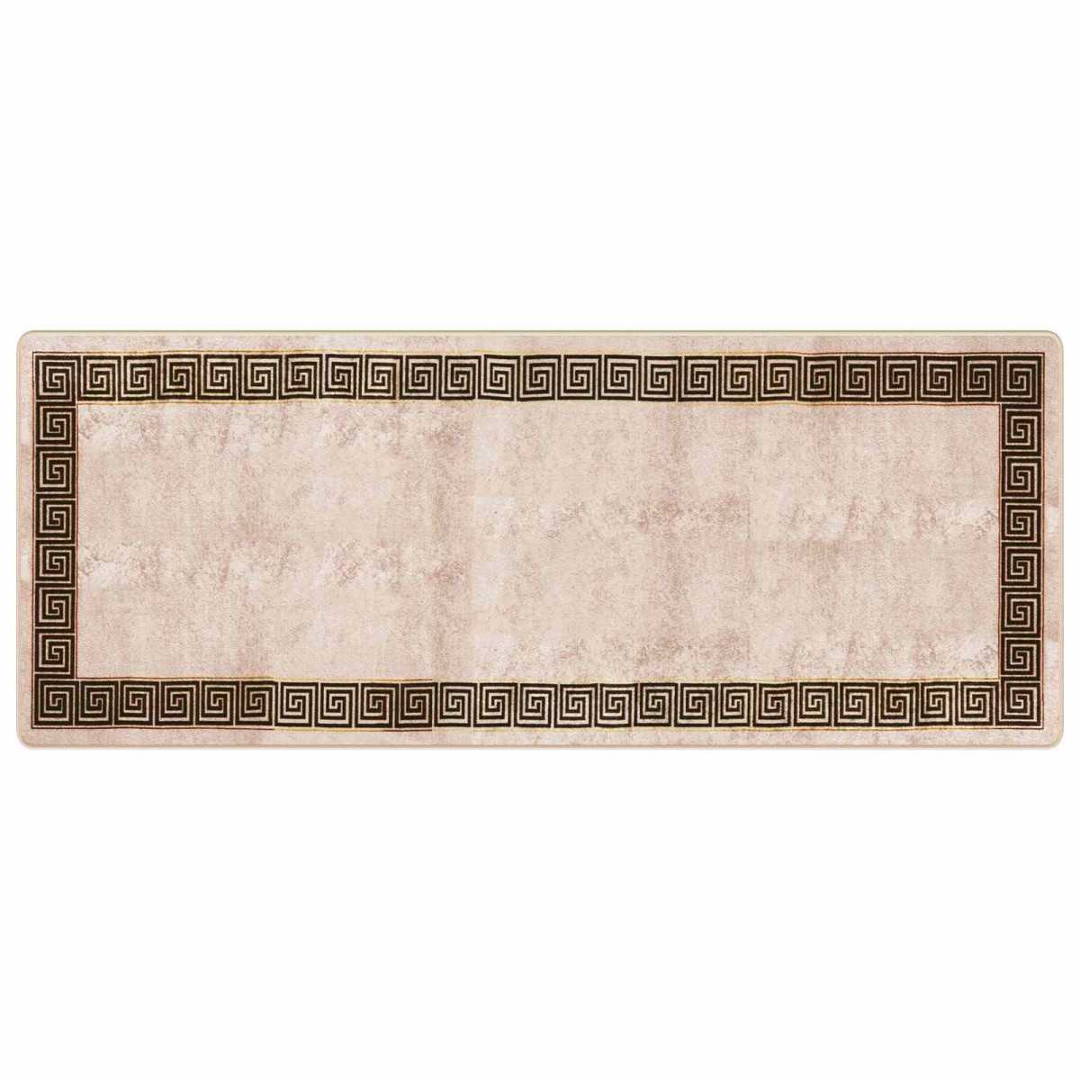 vidaXL Χαλί Runner MARSA Μαύρο 100 x 250 cm Πολυέστερ και PVC