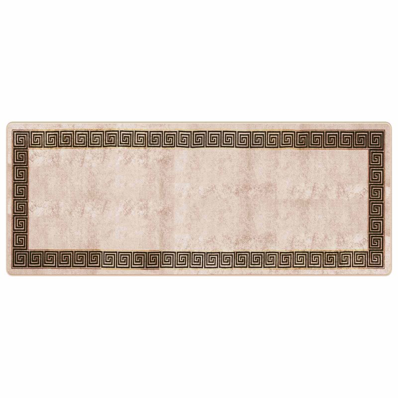 vidaXL Χαλί Runner MARSA Μαύρο 100 x 250 cm Πολυέστερ και PVC