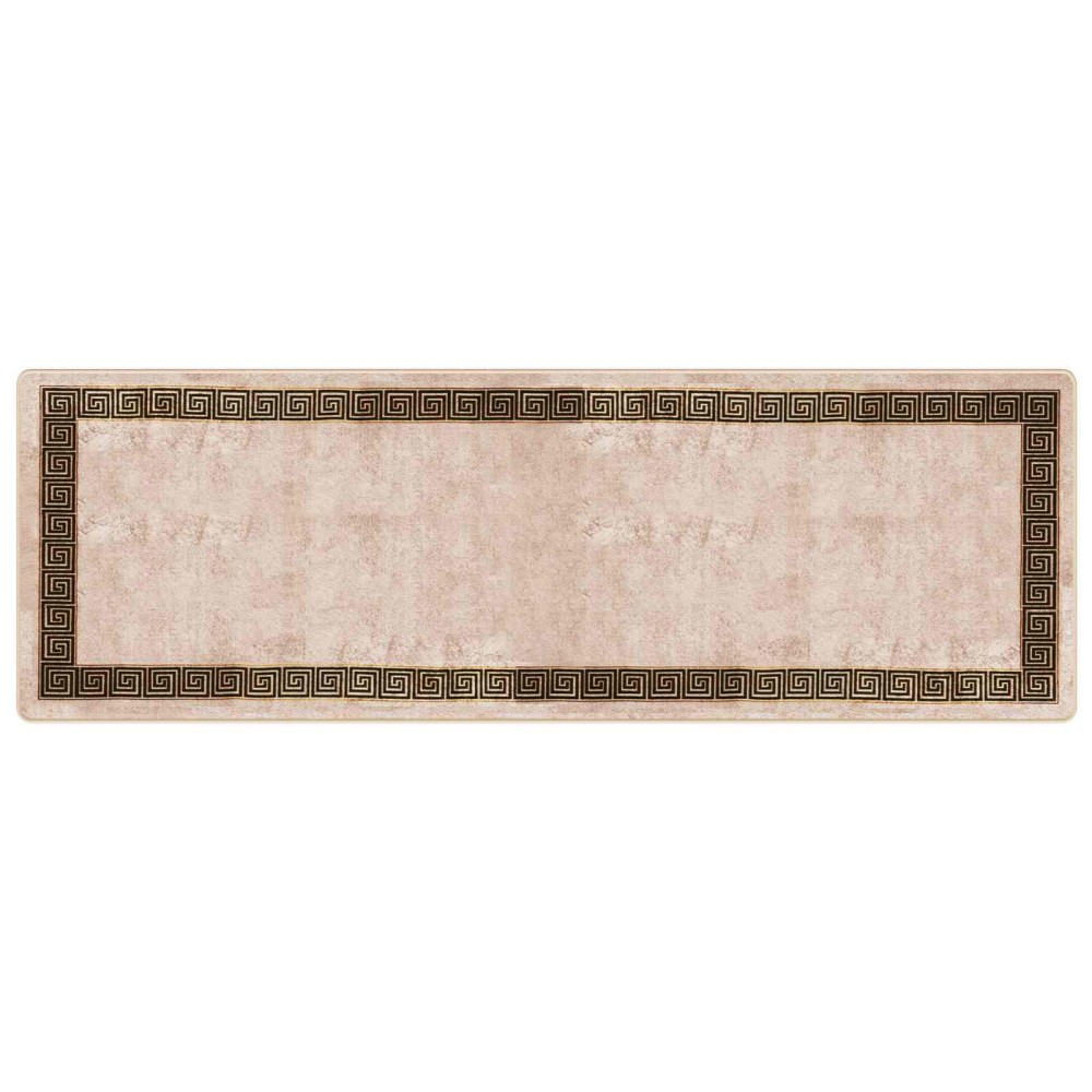 vidaXL Χαλί Runner MARSA Μαύρο 100 x 300 cm Πολυέστερ και PVC