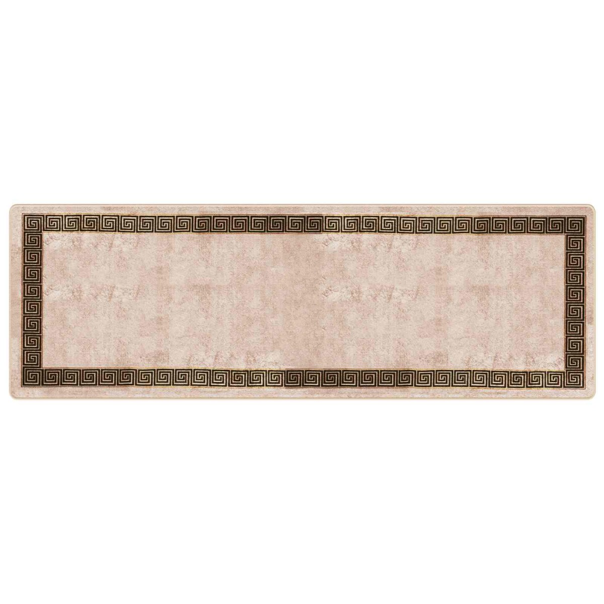 vidaXL Χαλί Runner MARSA Μαύρο 100 x 300 cm Πολυέστερ και PVC