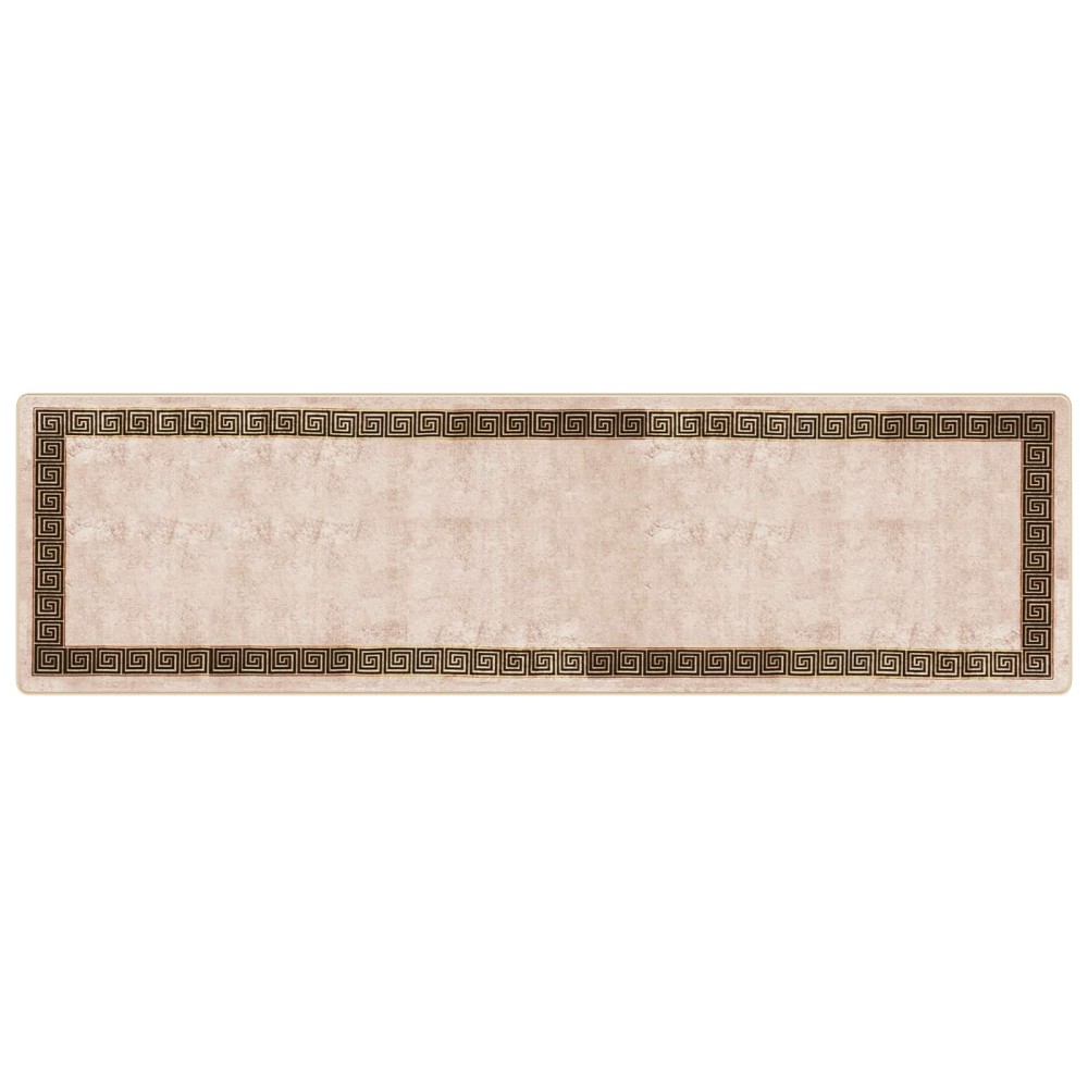 vidaXL Χαλί Runner MARSA Μαύρο 100 x 350 εκ. Πολυέστερ και PVC
