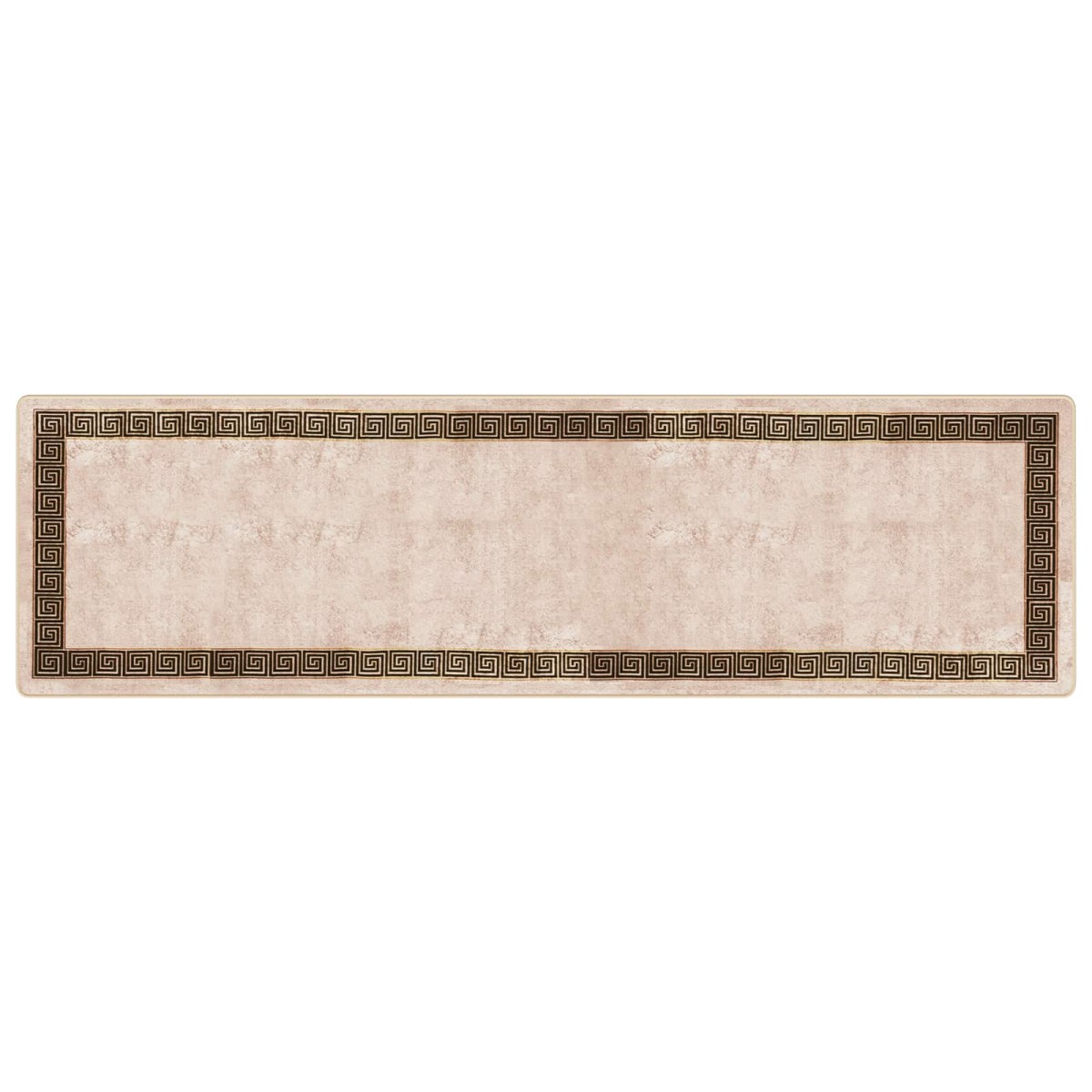 vidaXL Χαλί Runner MARSA Μαύρο 100 x 350 εκ. Πολυέστερ και PVC