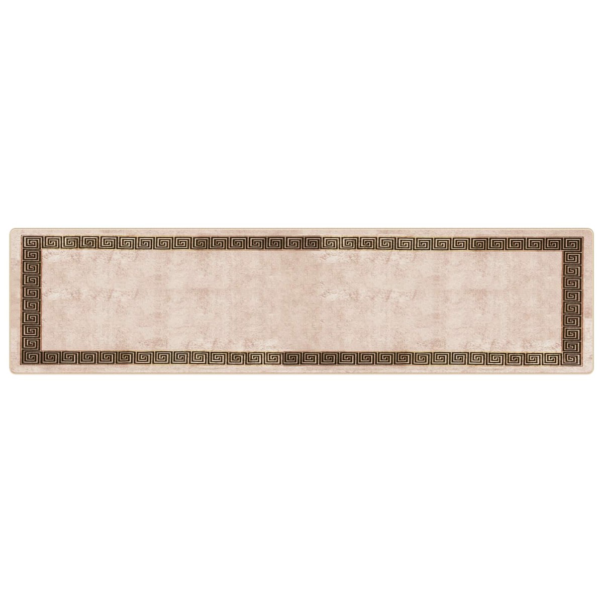 vidaXL Χαλί Runner MARSA Μαύρο 100 x 400 cm Πολυέστερ και PVC