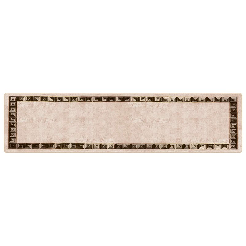 vidaXL Χαλί Runner MARSA Μαύρο 100 x 400 cm Πολυέστερ και PVC