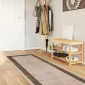 vidaXL Χαλί Runner MARSA Μαύρο 100 x 400 cm Πολυέστερ και PVC
