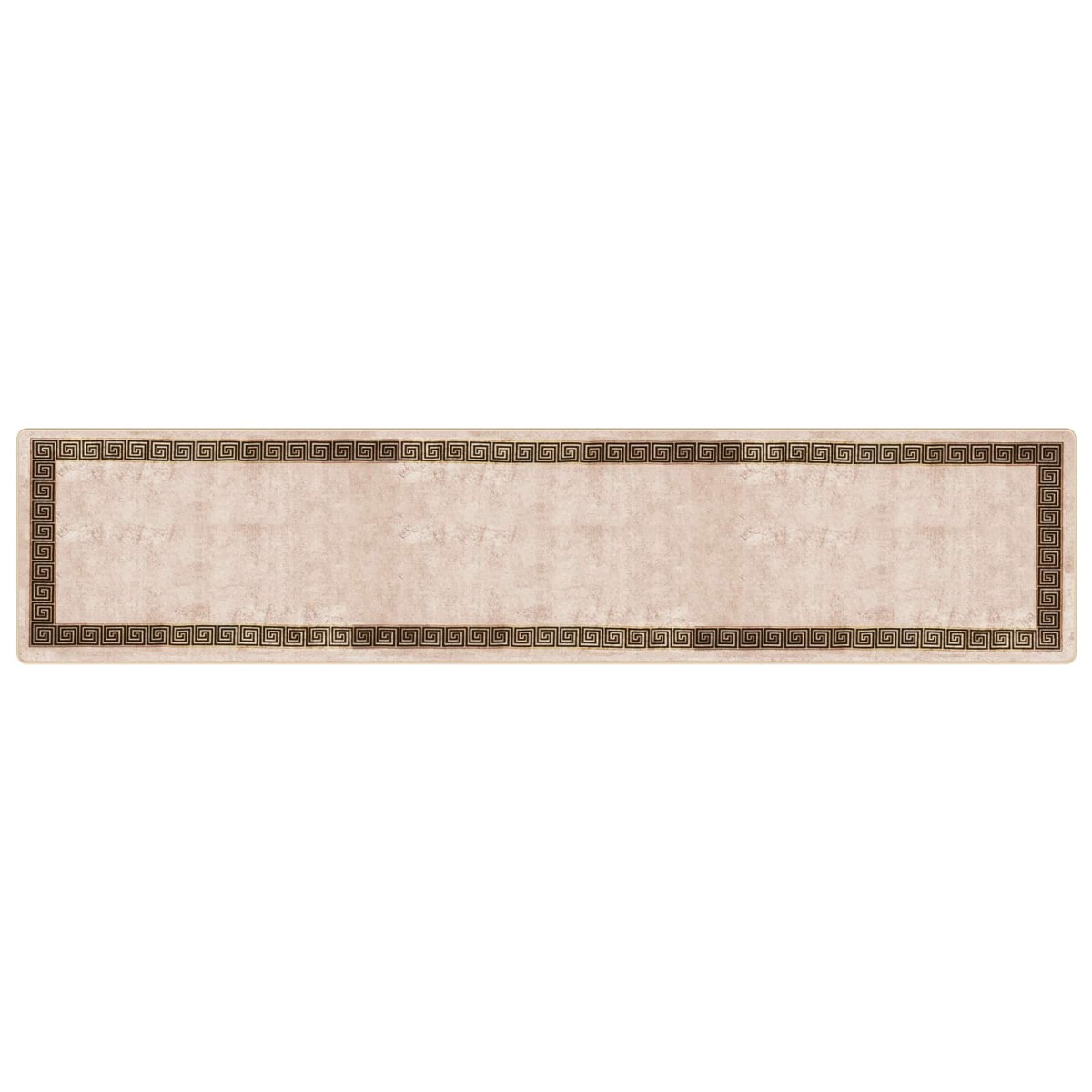 vidaXL Χαλί Runner MARSA Μαύρο 100 x 450 εκ. Πολυέστερ και PVC