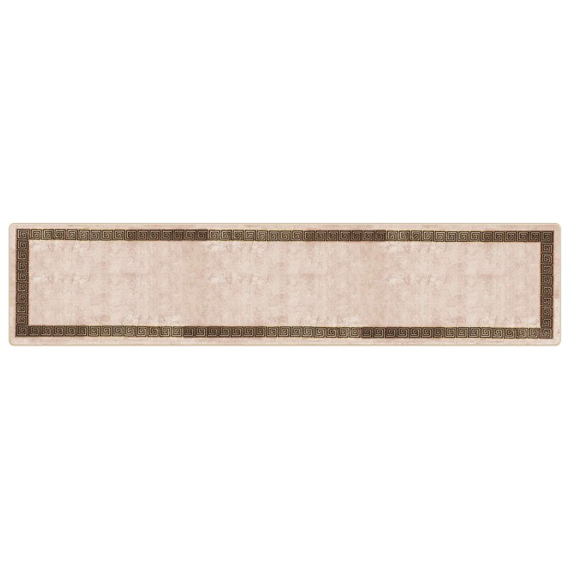 vidaXL Χαλί Runner MARSA Μαύρο 100 x 450 εκ. Πολυέστερ και PVC