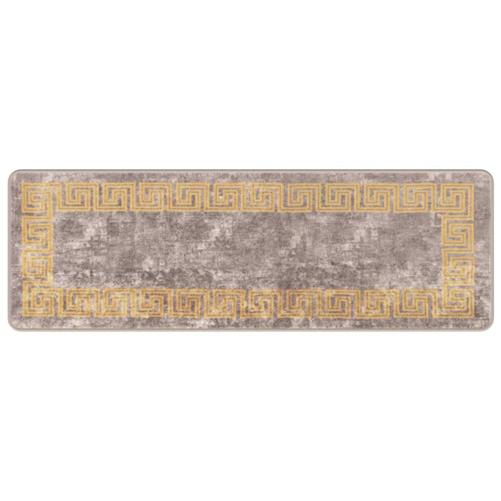 vidaXL Χαλί Runner MARSA Γκρι 50 x 150 cm Πολυέστερ και PVC