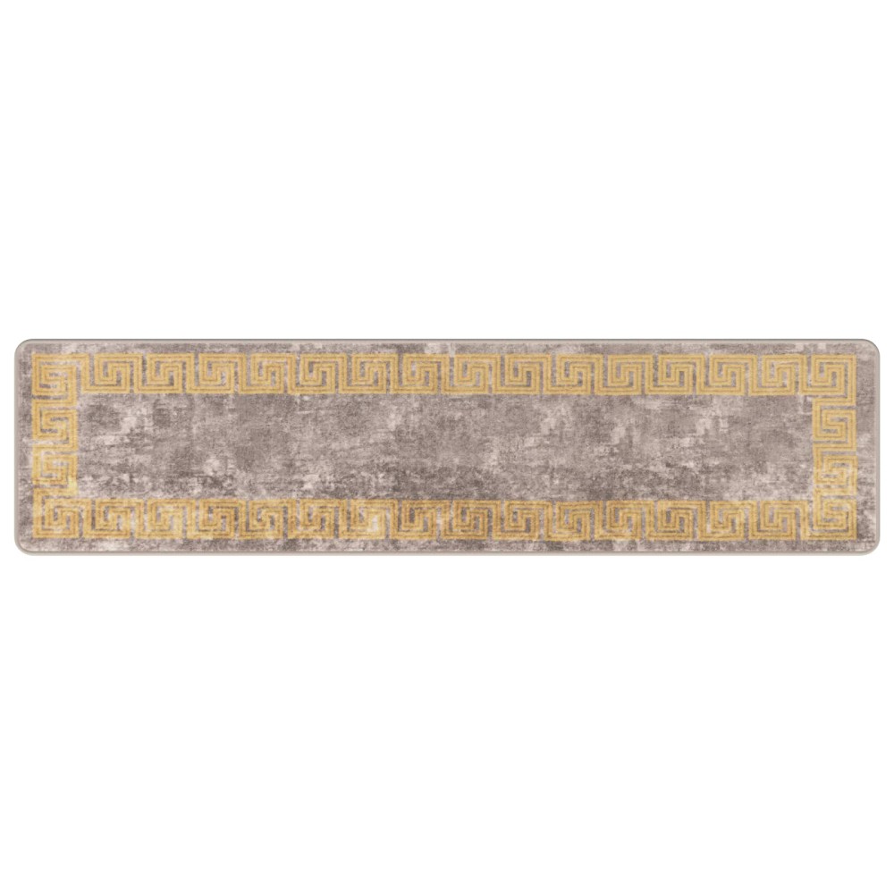 vidaXL Χαλί Runner MARSA Γκρι 50 x 200 εκ. Πολυέστερ και PVC