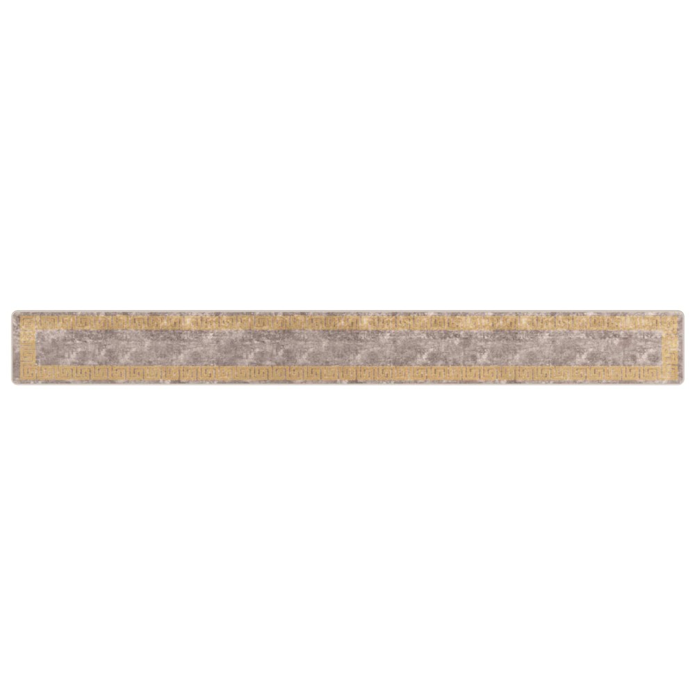 vidaXL Χαλί Runner MARSA Γκρι 50 x 450 εκ. Πολυέστερ και PVC