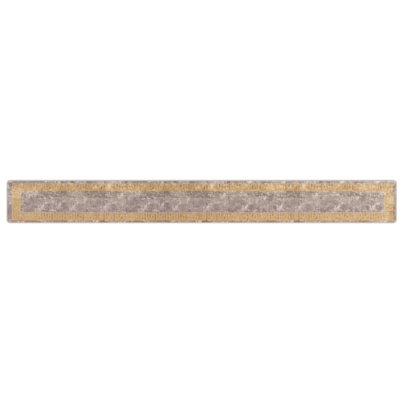 vidaXL Χαλί Runner MARSA Γκρι 50 x 450 εκ. Πολυέστερ και PVC