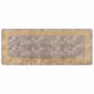vidaXL Χαλί Runner MARSA Γκρι 80 x 200 cm Πολυέστερ και PVC