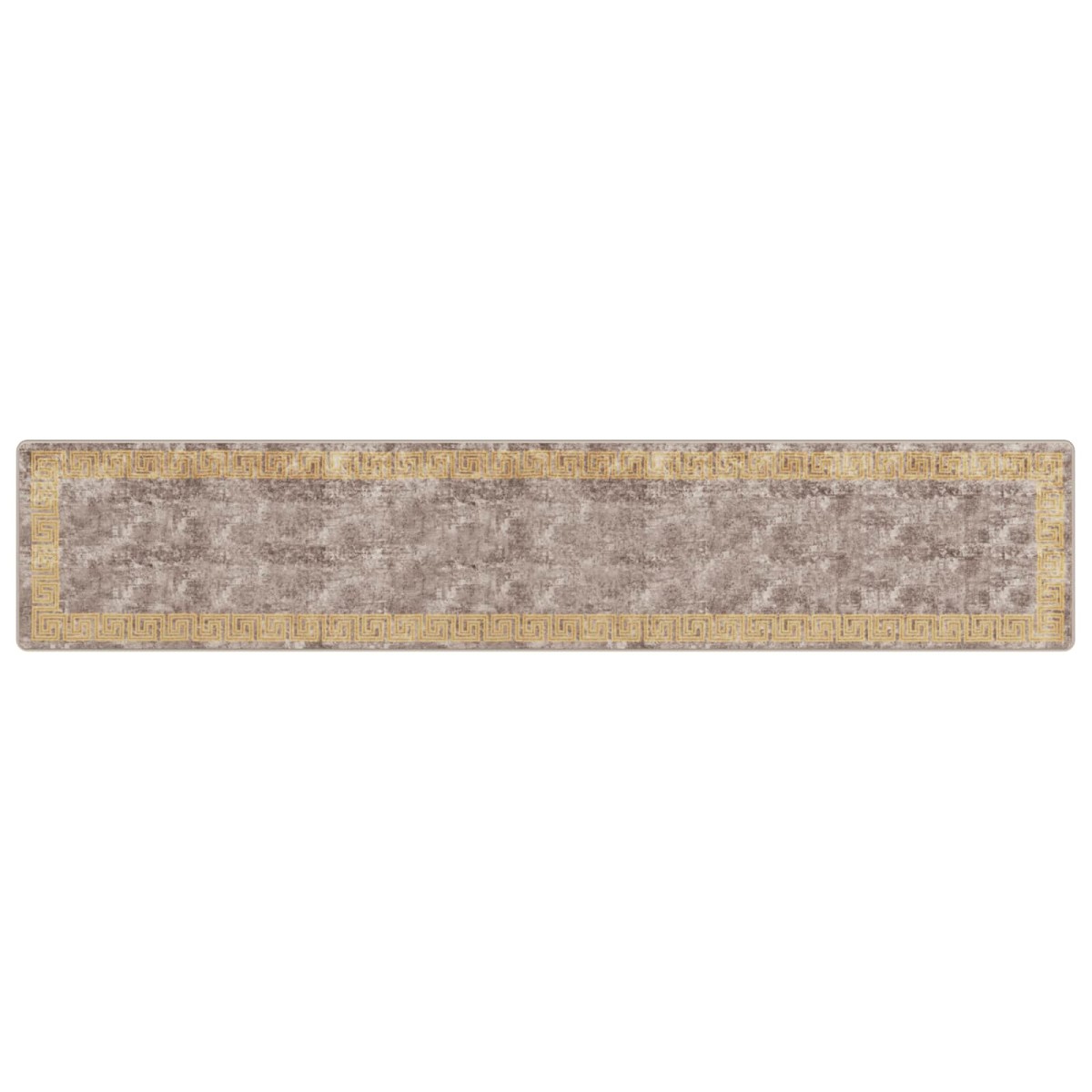 vidaXL Χαλί Runner MARSA Γκρι 80 x 400 εκ. Πολυέστερ και PVC