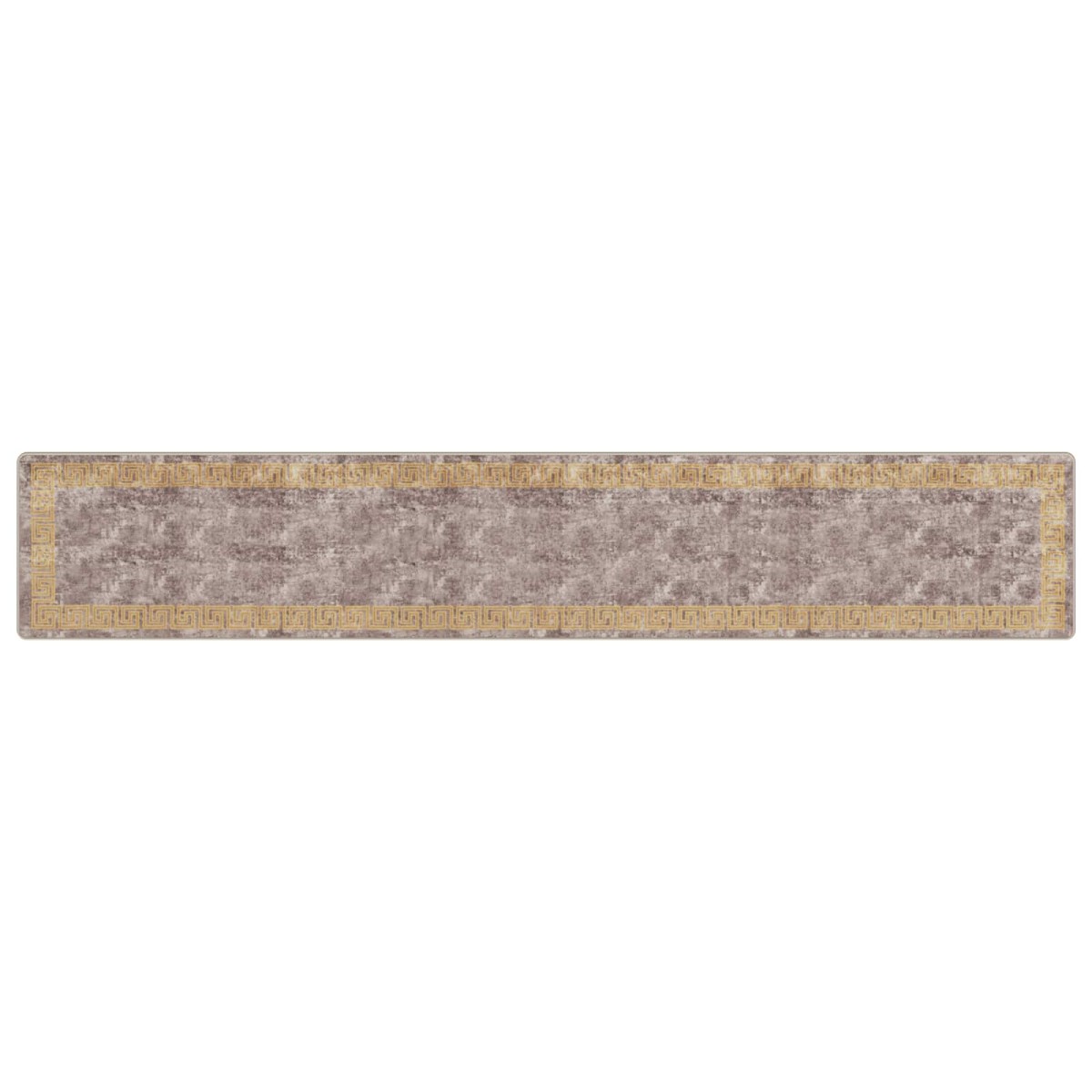 vidaXL Χαλί Runner MARSA Γκρι 80 x 450 εκ. Πολυέστερ και PVC