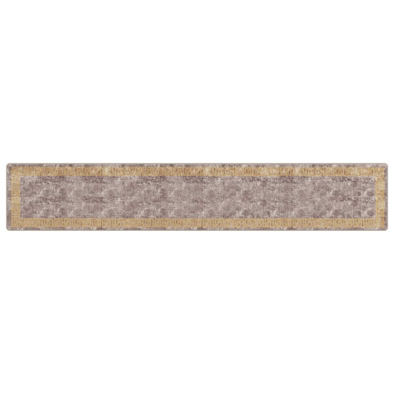 vidaXL Χαλί Runner MARSA Γκρι 80 x 450 εκ. Πολυέστερ και PVC
