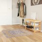 vidaXL Χαλί Runner MARSA Γκρι 100 x 100 cm Πολυέστερ και PVC