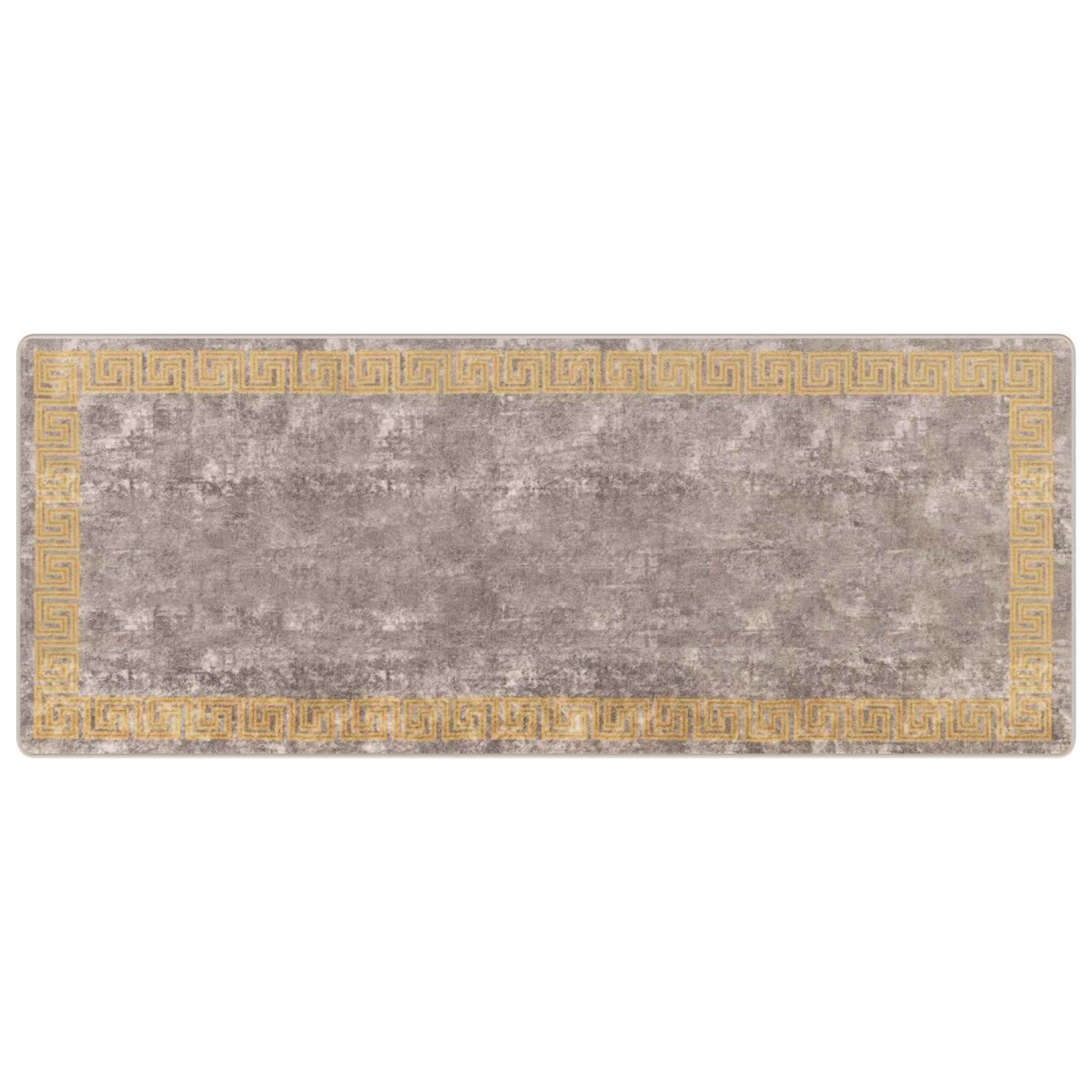 vidaXL Χαλί Runner MARSA Γκρι 100 x 250 cm Πολυέστερ και PVC