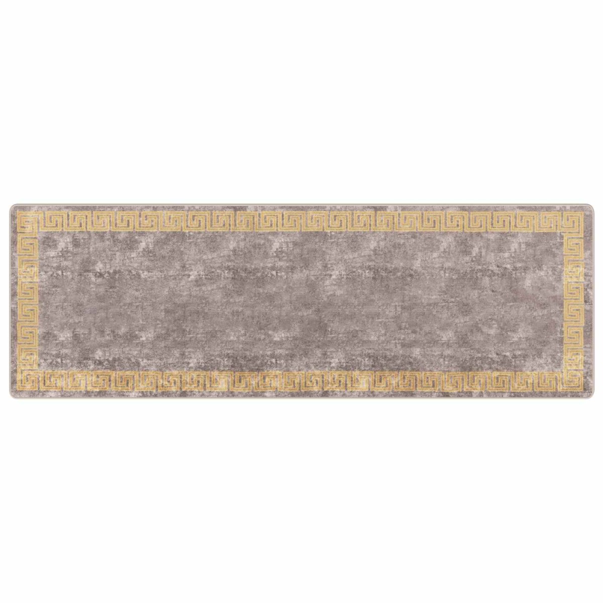 vidaXL Χαλί Runner MARSA Γκρι 100 x 300 cm Πολυέστερ και PVC