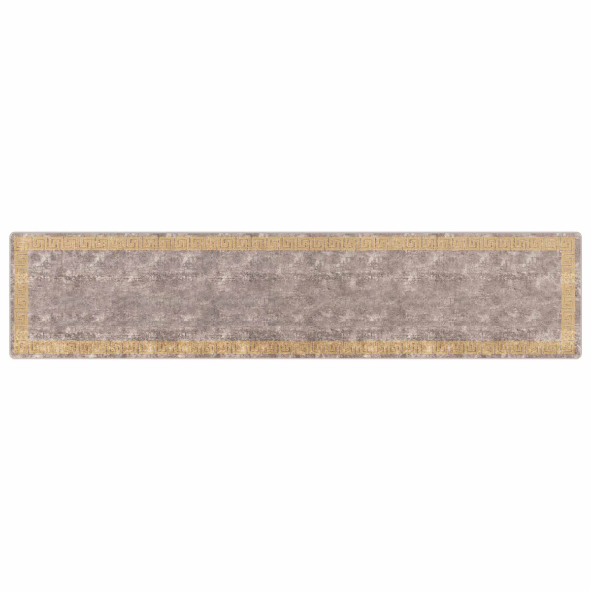 vidaXL Χαλί Runner MARSA Γκρι 100 x 450 εκ. Πολυέστερ και PVC