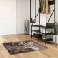 vidaXL Χαλί Runner MARSA Μαύρο 100 x 100 cm Πολυέστερ και PVC