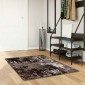 vidaXL Χαλί Runner MARSA Μαύρο 100 x 150 cm Πολυέστερ και PVC