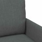 vidaXL Καναπέδες με μαξιλάρι 55cm Σκούρο Γκρι Κόντρα πλακέ