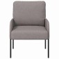 vidaXL Καναπέδες με μαξιλάρι 55cm Taupe Κόντρα πλακέ